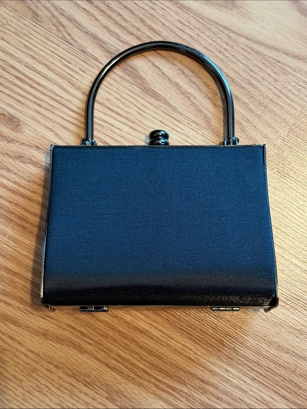 Sasha Classic Black Evening Handbag